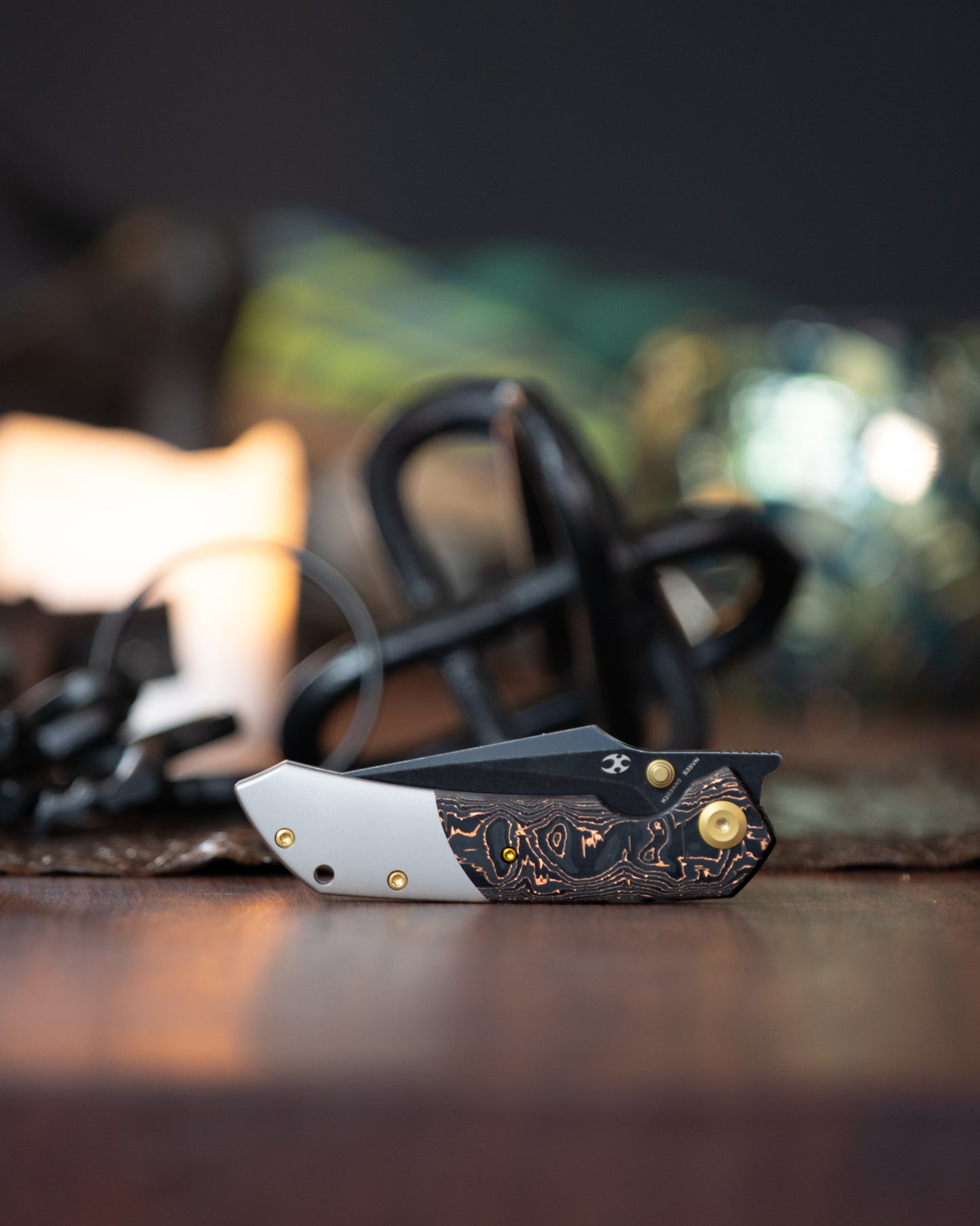 Fenrir black washed / copper carbon fiber