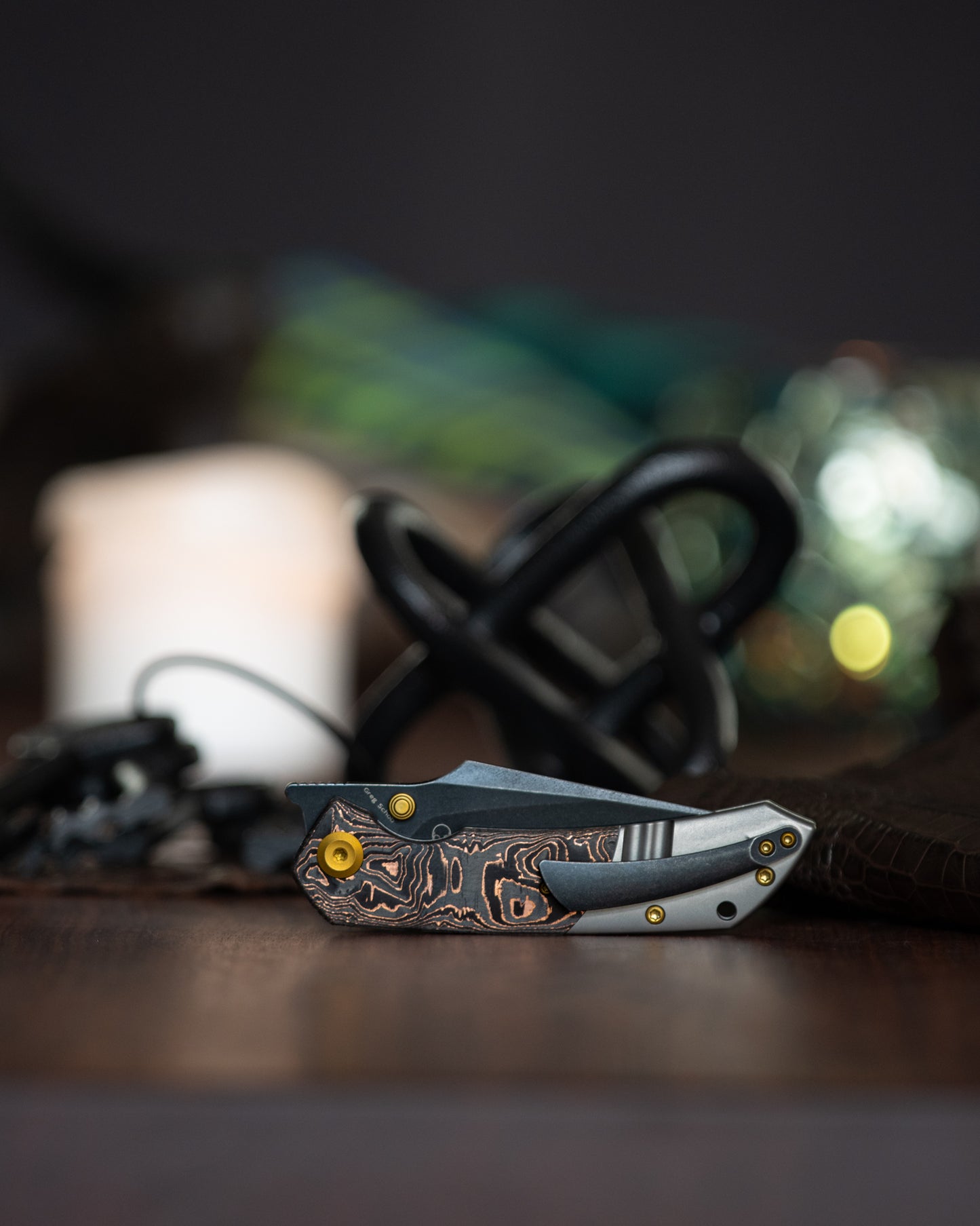 Fenrir black washed / copper carbon fiber