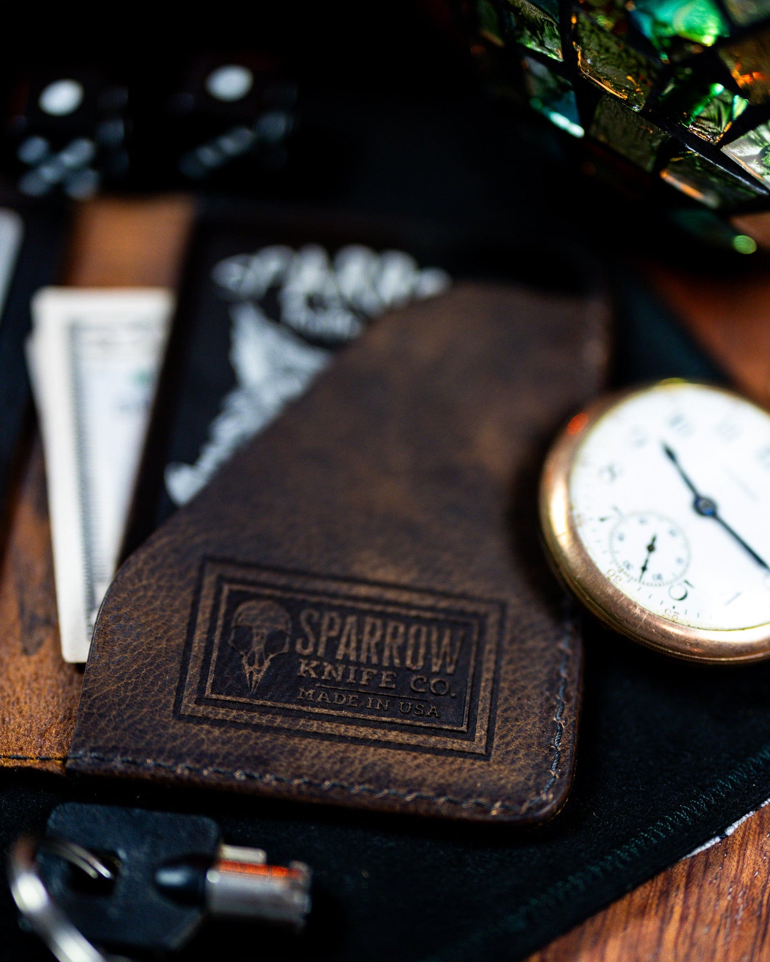 Handmade leather goods