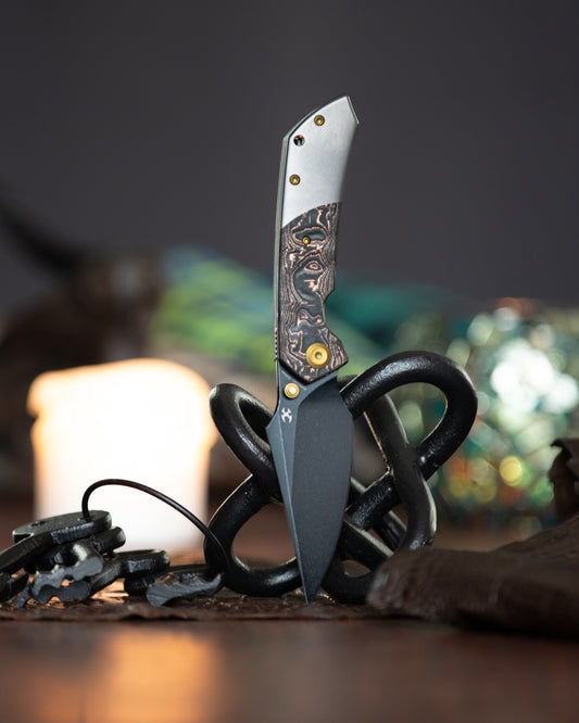 Fenrir black washed / copper carbon fiber