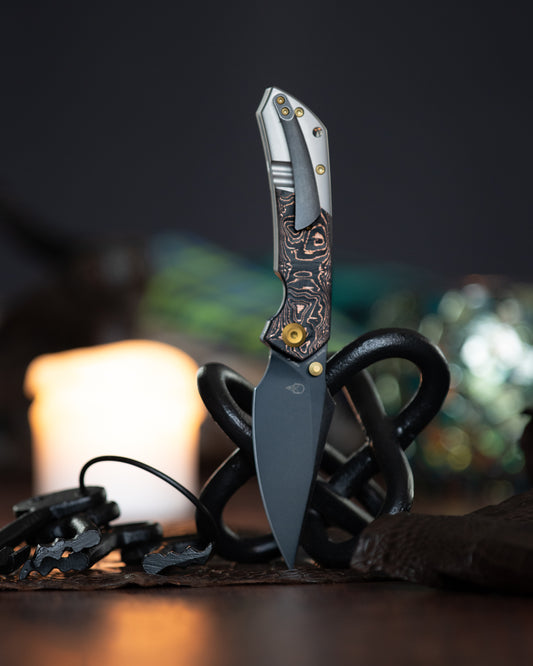 Fenrir black washed / copper carbon fiber