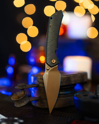 Fenrir black wash rose gold