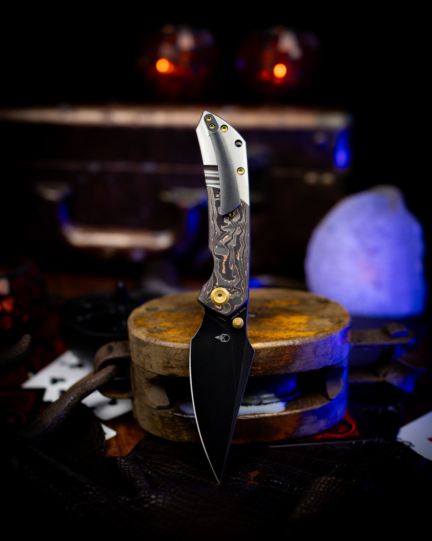 Fenrir black washed / copper carbon fiber